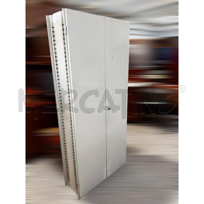ARMADIO 2 ANTE IN METALLO BIANCO 200X90X33 | Mercatino dell'Usato Osasco 1