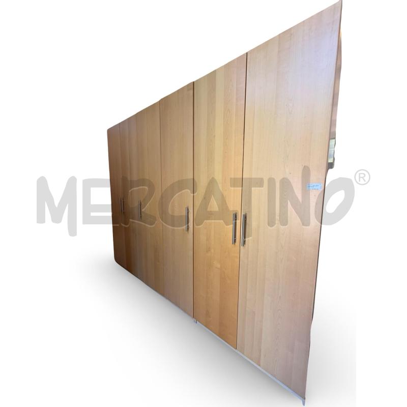 ARMADIO IKEA 6 ANTE LEGNO CHIARO  | Mercatino dell'Usato Osasco 1