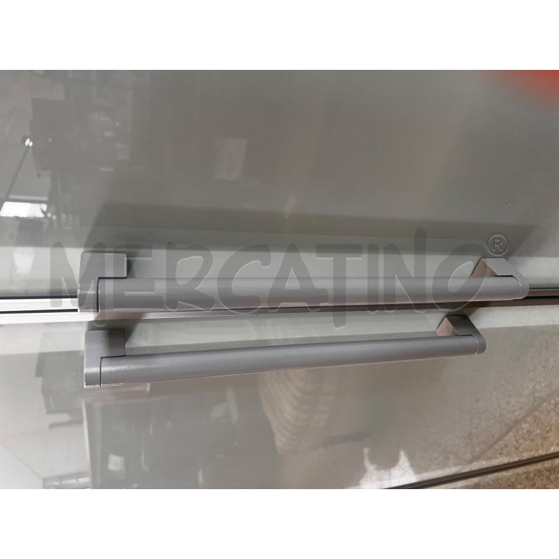 ARMADIO MODERNO GRIGIO 4 ANTE IN VETRO | Mercatino dell'Usato Osasco 5