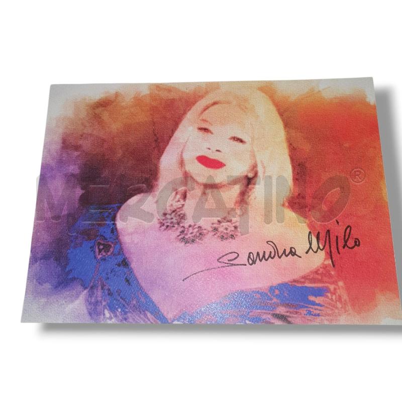 AUTOGRAFO SANDRA MILO CON ONLUS DI ACQUISTO | Mercatino dell'Usato Osasco 2