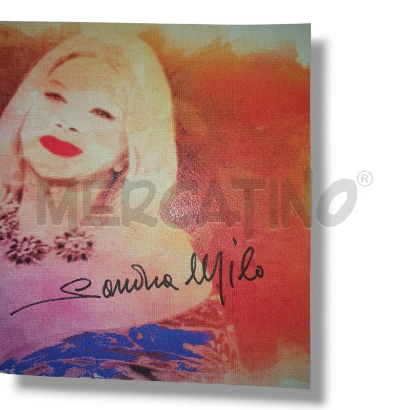 AUTOGRAFO SANDRA MILO CON ONLUS DI ACQUISTO | Mercatino dell'Usato Osasco 3