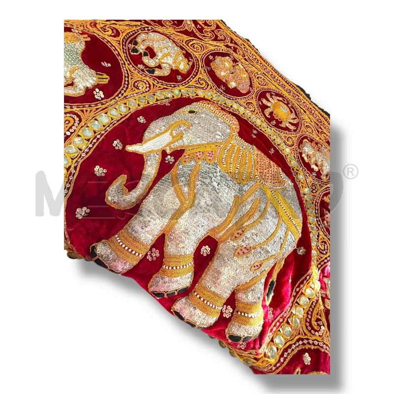 BATIK INDONESIANO 95X95 INTERAMENTE RICAMATO A MANO | Mercatino dell'Usato Osasco 2