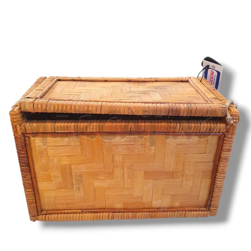 BAULETTO RATTAN 40X25X20 CM | Mercatino dell'Usato Osasco 1