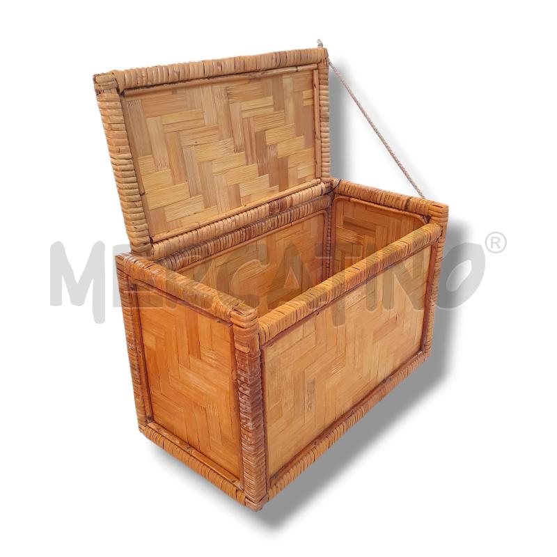 BAULETTO RATTAN 40X25X20 CM | Mercatino dell'Usato Osasco 2