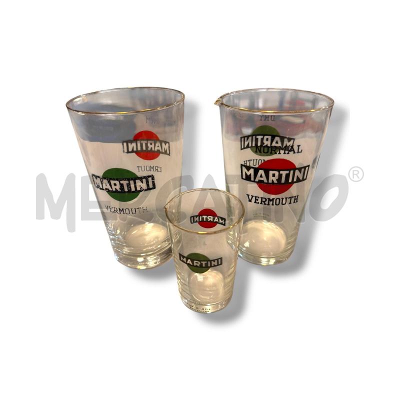 BICCHIERE + 2 DOSATORI MARTINI VERMOUTH  | Mercatino dell'Usato Osasco 1