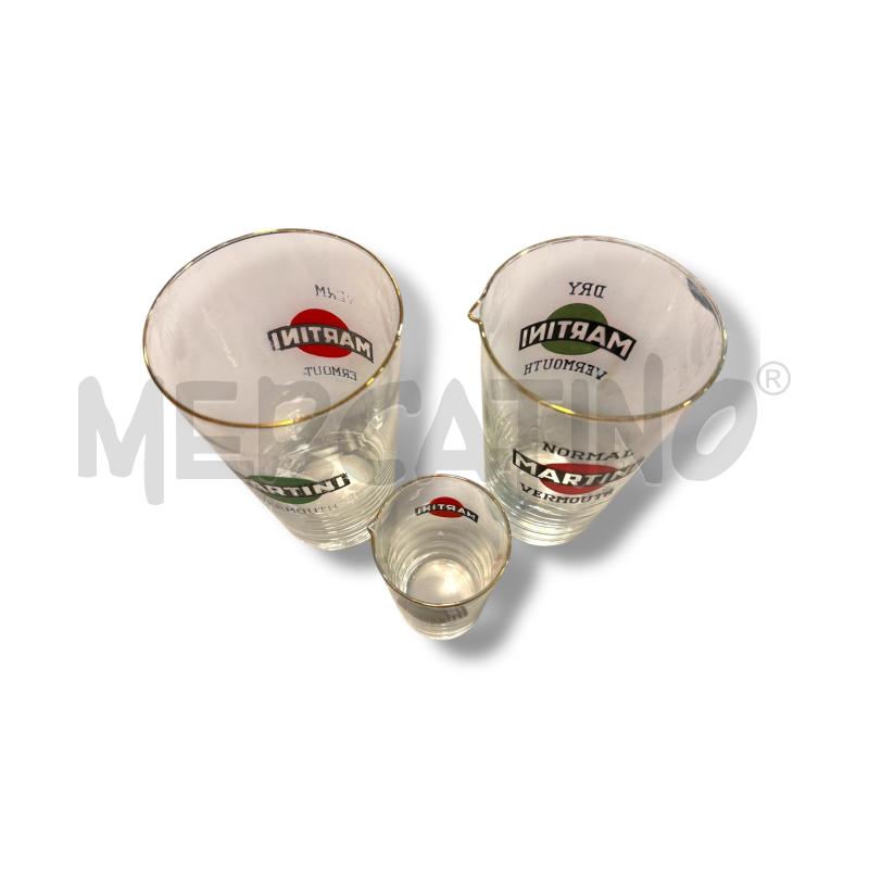 BICCHIERE + 2 DOSATORI MARTINI VERMOUTH  | Mercatino dell'Usato Osasco 2