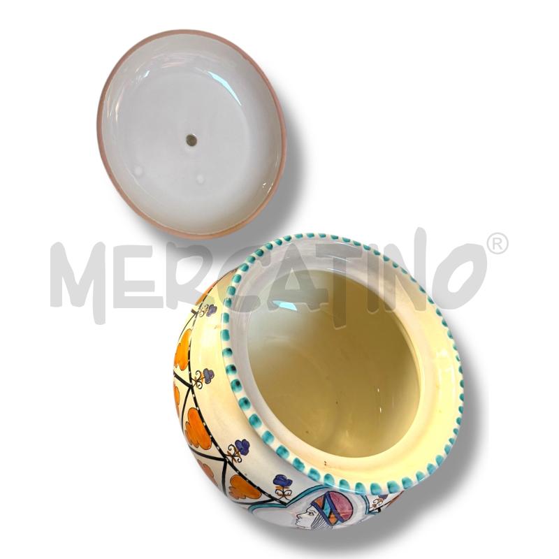 BISCOTTIERA FUSARI ORVIETO CERAMICA ALTEZZA 17 CM | Mercatino dell'Usato Osasco 1
