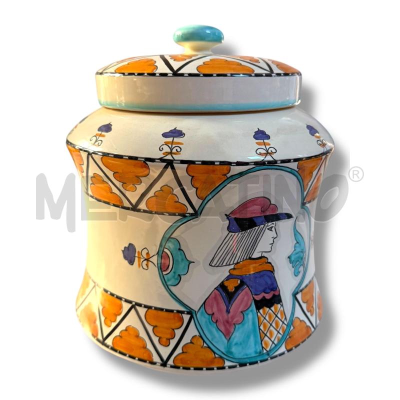 BISCOTTIERA FUSARI ORVIETO CERAMICHE ALTEZZA 24 CM | Mercatino dell'Usato Osasco 1