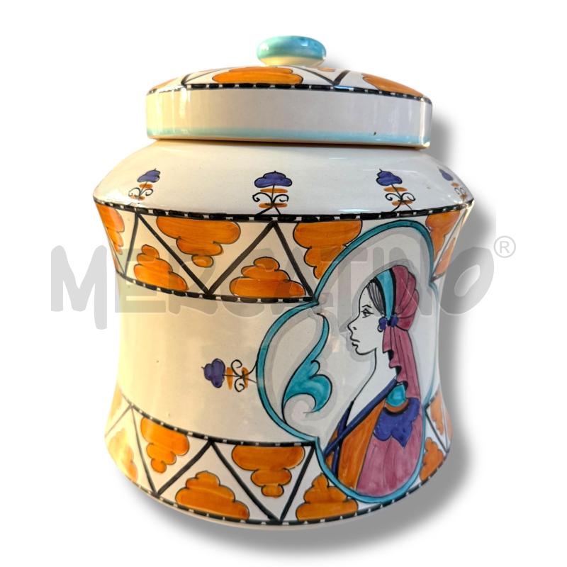 BISCOTTIERA FUSARI ORVIETO CERAMICHE ALTEZZA 24 CM | Mercatino dell'Usato Osasco 2