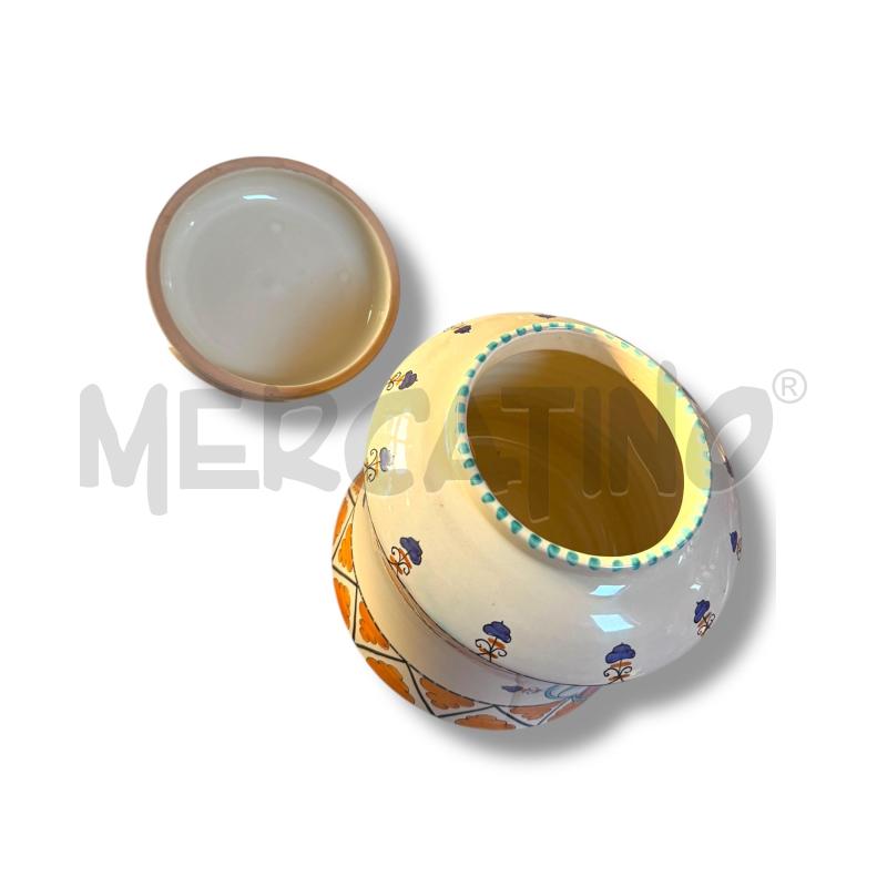 BISCOTTIERA FUSARI ORVIETO CERAMICHE ALTEZZA 24 CM | Mercatino dell'Usato Osasco 4