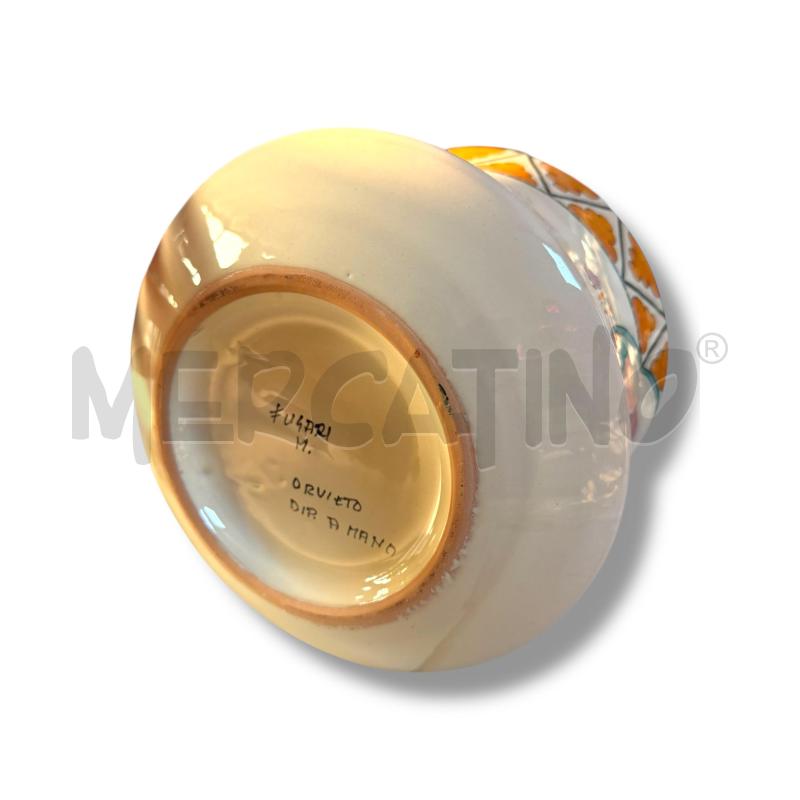 BISCOTTIERA FUSARI ORVIETO CERAMICHE ALTEZZA 24 CM | Mercatino dell'Usato Osasco 5