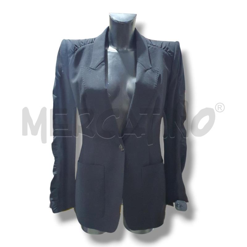 BLAZER DONNA VIKTOR & ROLF NERO MANICHE ARRICCIATE | Mercatino dell'Usato Osasco 1