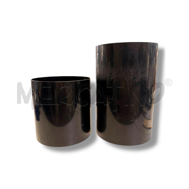 BLOCCO 2 CESTINI GETTACARTE KARTELL (QUELLO ALTO MOLTO ROVINATO) 38 E 25 CM IN MATERIALE RICICLATO | Mercatino dell'Usato Osasco 1