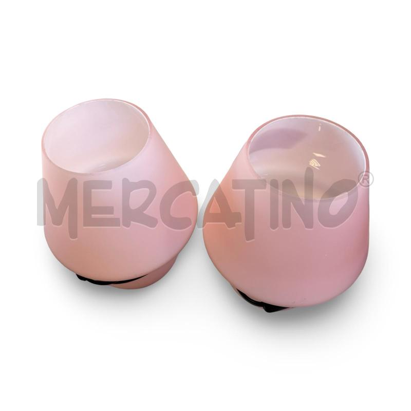 BLOCCO LAMPADE ROSA ANNI 80 | Mercatino dell'Usato Osasco 2
