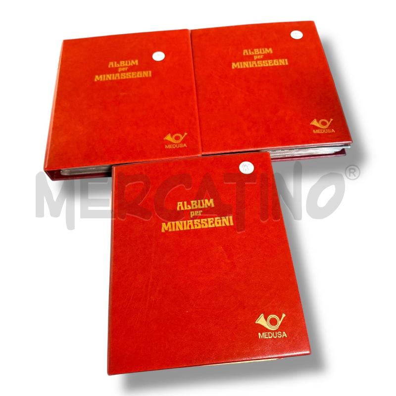 BLOCCO PZ 3 ALBUM MINIASSEGNI | Mercatino dell'Usato Osasco 1