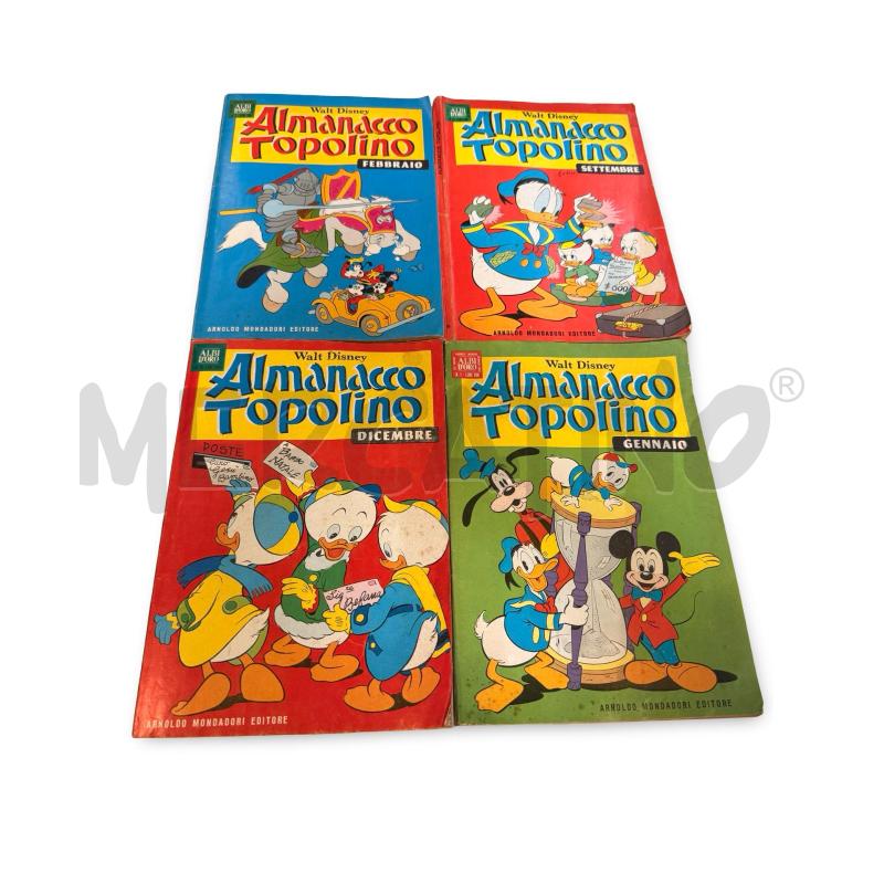 BLOCCO WALT DISNEY ALMANACCO TOPOLINO 1969/70 PZ 4 | Mercatino dell'Usato Osasco 1