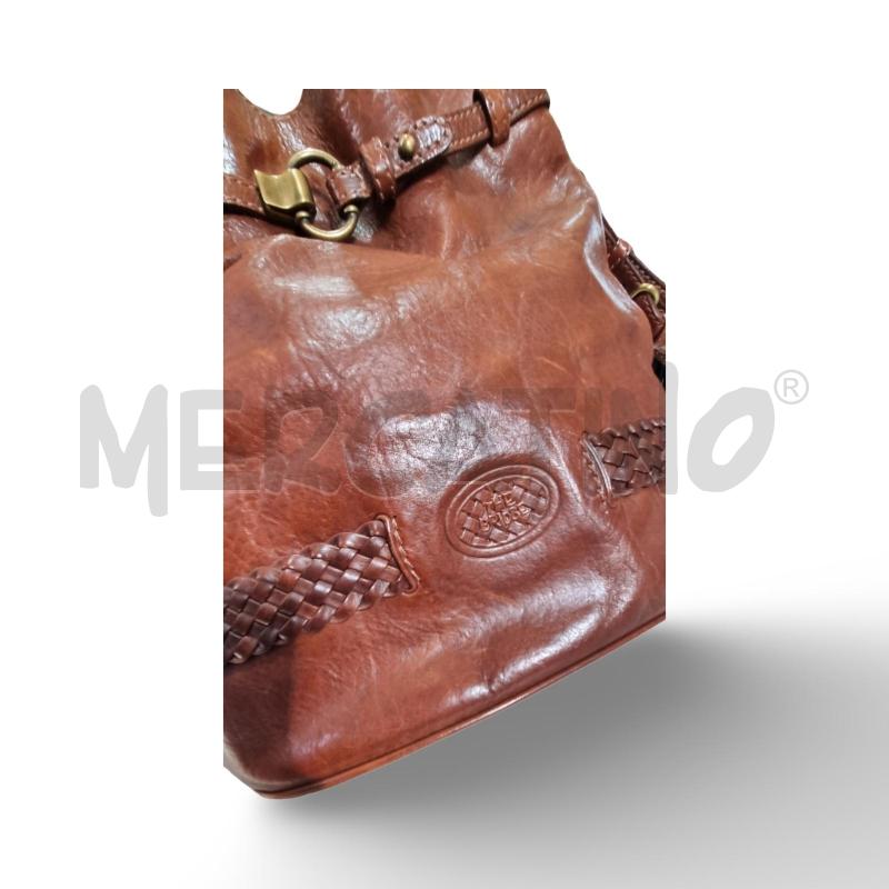 BORSA DONNA A SECCHIELLO CUOIO THE BRIDGE | Mercatino dell'Usato Osasco 3