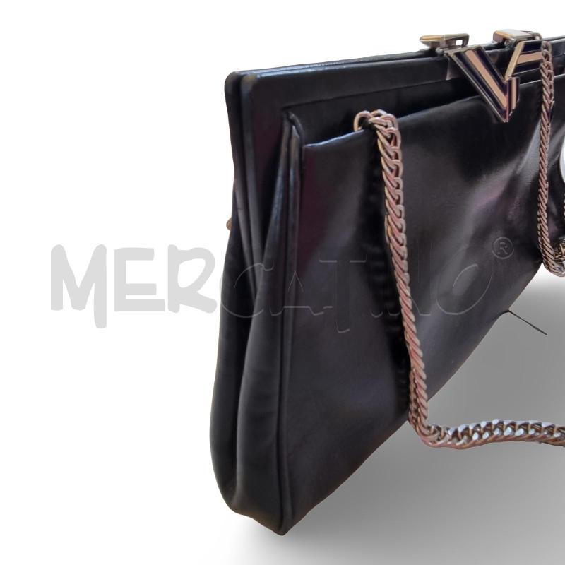 BORSA DONNA BLU CARTIER MANICO CATENA E INSERTI BLU | Mercatino dell'Usato Osasco 3