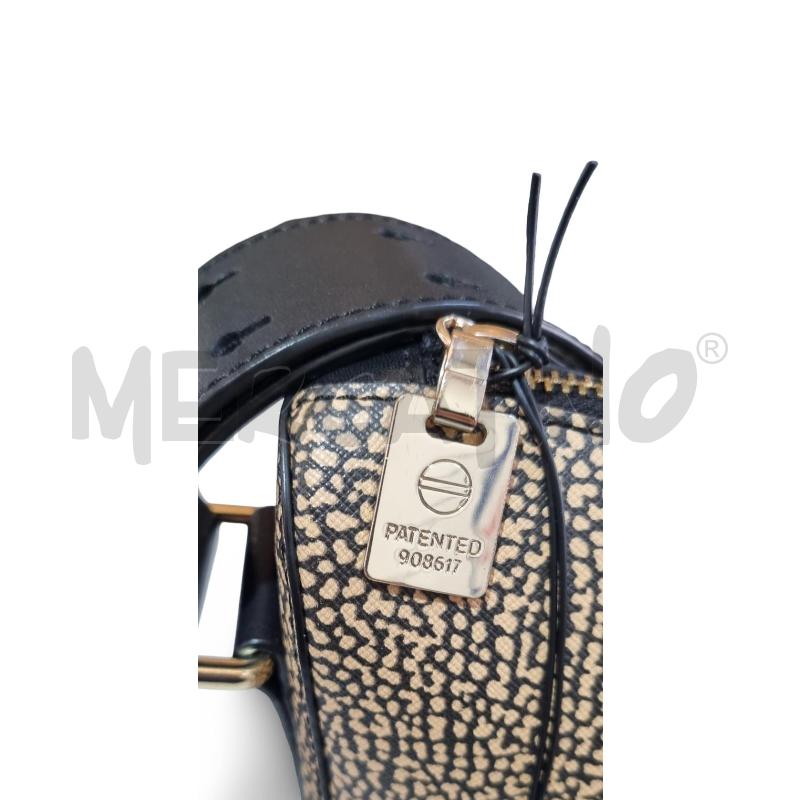 BORSA DONNA BORBONESE LUNA BAG BEIGE CON POCHETTE INTERNA  | Mercatino dell'Usato Osasco 4