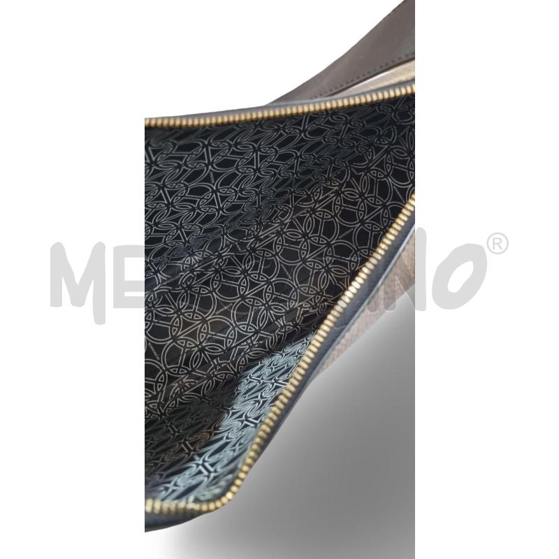BORSA DONNA BORBONESE LUNA BAG BEIGE CON POCHETTE INTERNA  | Mercatino dell'Usato Osasco 5