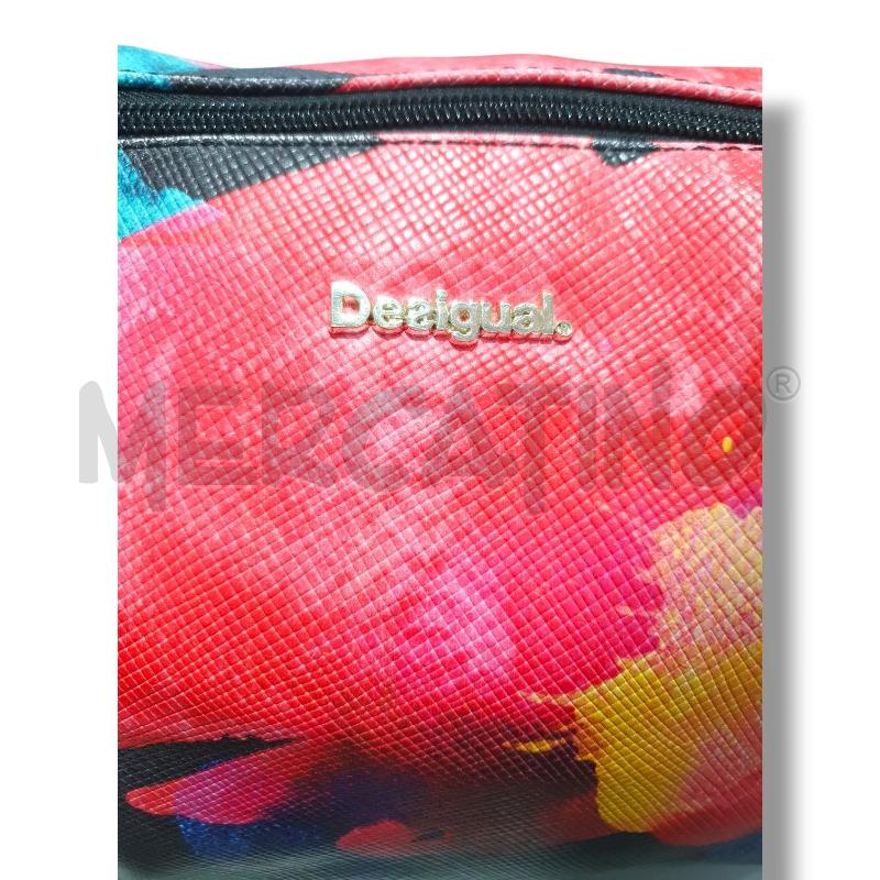BORSA DONNA DESIGUAL DISEGNO FLOREALE TRACOLLA | Mercatino dell'Usato Osasco 3