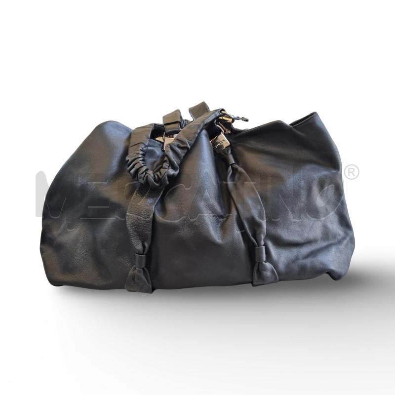 BORSA DONNA FURLA IN PELLE NERA  | Mercatino dell'Usato Osasco 1
