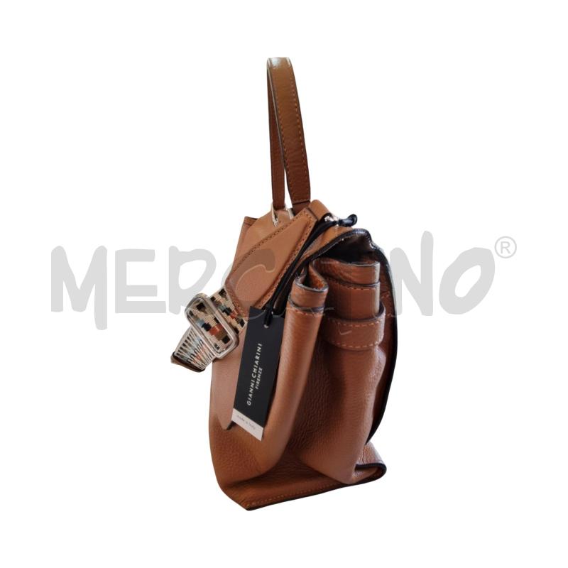 BORSA DONNA GIANNI CHIARINI MARRONE + TRACOLLA  | Mercatino dell'Usato Osasco 3