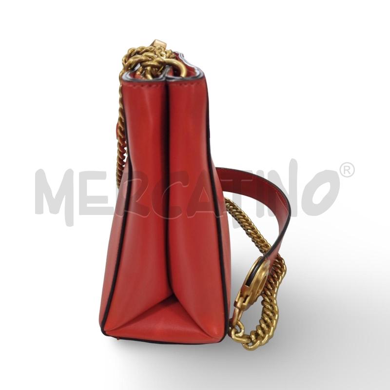 BORSA DONNA GUESS ARANCIONE TRACOLLA DORATA  | Mercatino dell'Usato Osasco 3