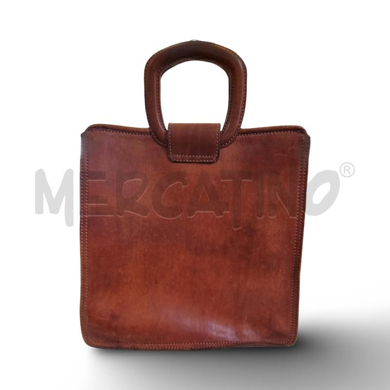 BORSA DONNA LARELLA A MANO PELLE  | Mercatino dell'Usato Osasco 4