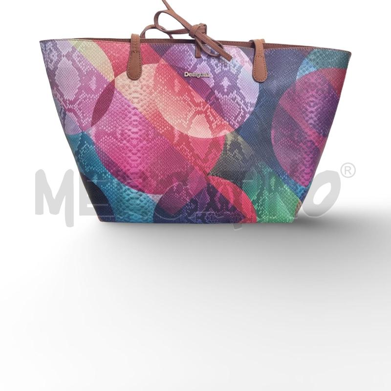 BORSA DONNA SHOPPER DESIGUAL  | Mercatino dell'Usato Osasco 1