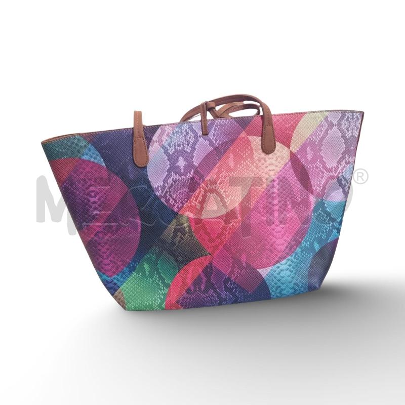 BORSA DONNA SHOPPER DESIGUAL  | Mercatino dell'Usato Osasco 3