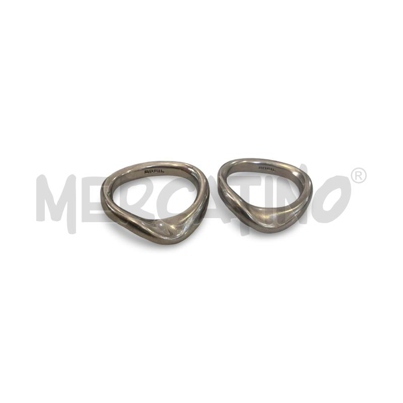 BRACCIALE BREIL DOPPIO+ ANELLO DOPPIO ONDULATI | Mercatino dell'Usato Osasco 3