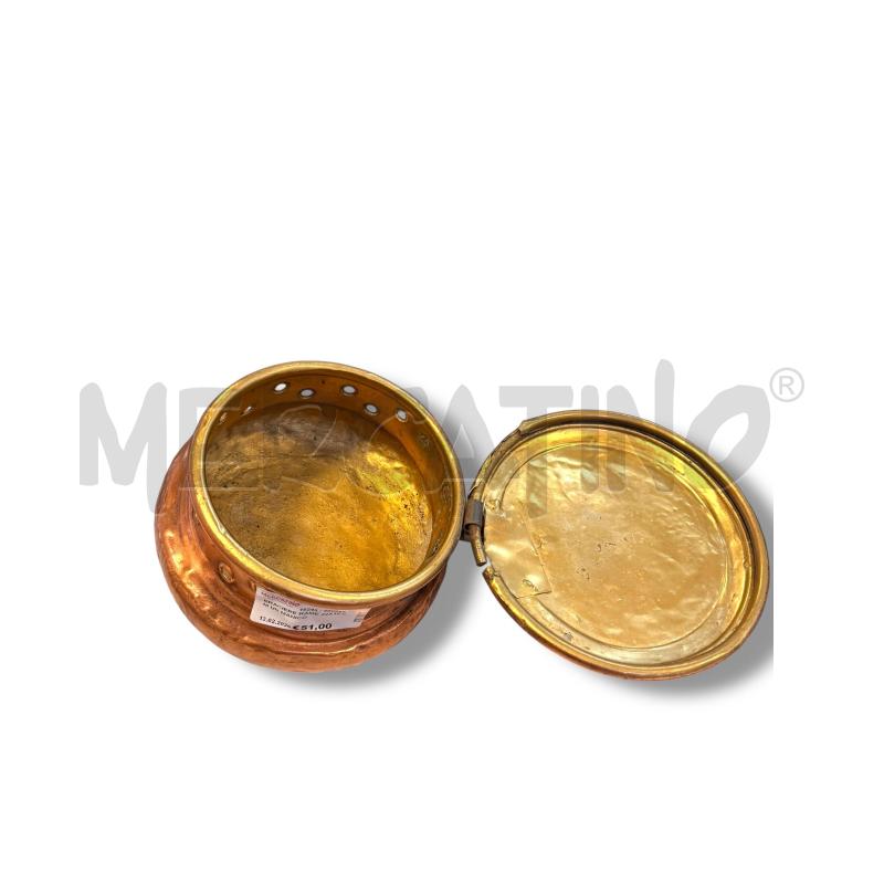 BRACIERE RAME 22X12 CM UN MANICO | Mercatino dell'Usato Osasco 2