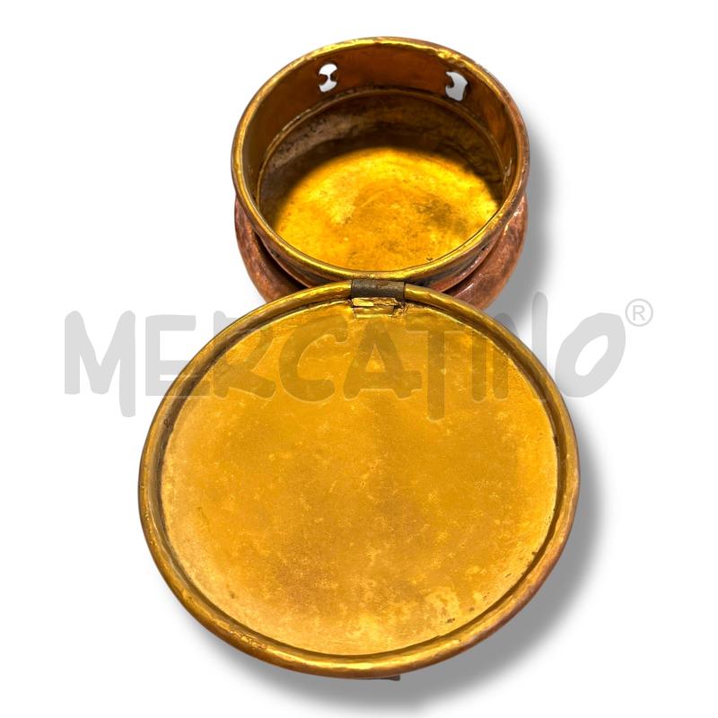 BRACIERE RAME 24X12 CM UN MANICO | Mercatino dell'Usato Osasco 4