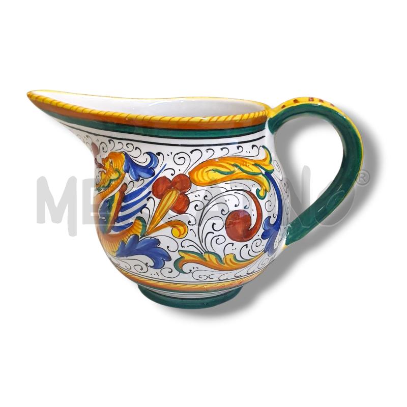 BROCCA MAIOLICA R. DERUTA DIPINTA A MANO BECCUCCIO LUNGO | Mercatino dell'Usato Osasco 1