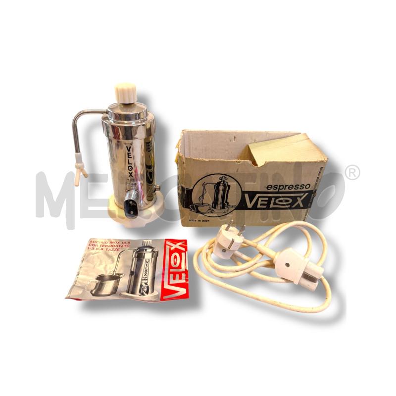 CAFFETTIERA VELOX ANNI 50 PATENT FERRARA CON SCATOLA E CAVO | Mercatino dell'Usato Osasco 1