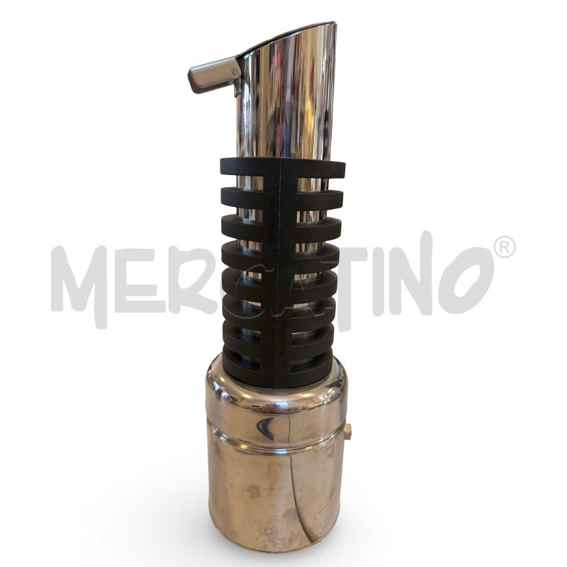CAFFETTIERA VEV VIGANO' KONCORD 3 TAZZE INOX E PLASTICA NERA DESIGN  | Mercatino dell'Usato Osasco 1