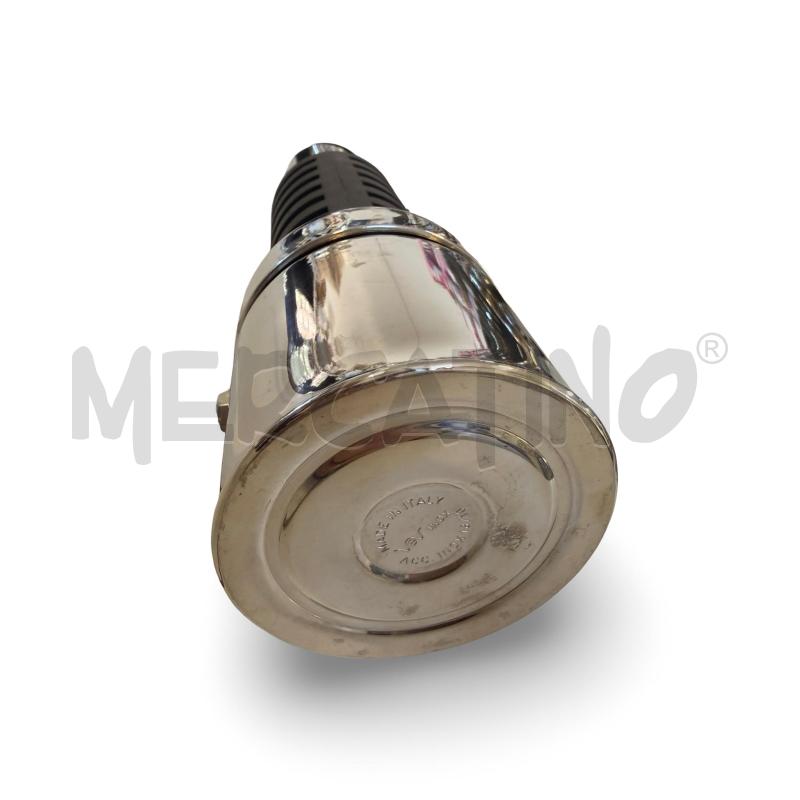 CAFFETTIERA VEV VIGANO' KONCORD 3 TAZZE INOX E PLASTICA NERA DESIGN  | Mercatino dell'Usato Osasco 4