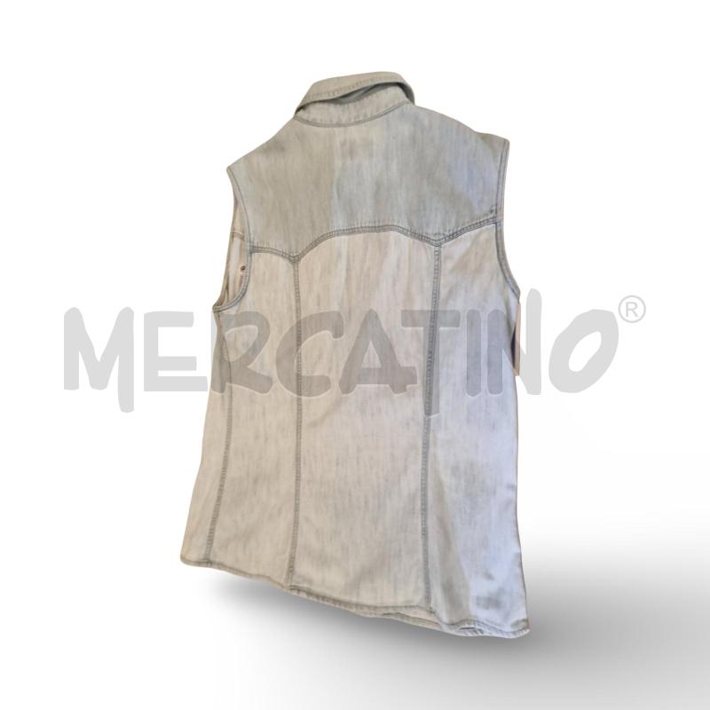 CAMICIA DONNA JEANS SMANICATA VERSACE | Mercatino dell'Usato Osasco 2