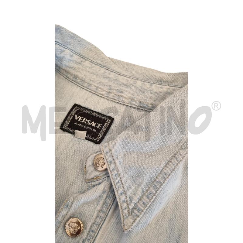 CAMICIA DONNA JEANS SMANICATA VERSACE | Mercatino dell'Usato Osasco 3