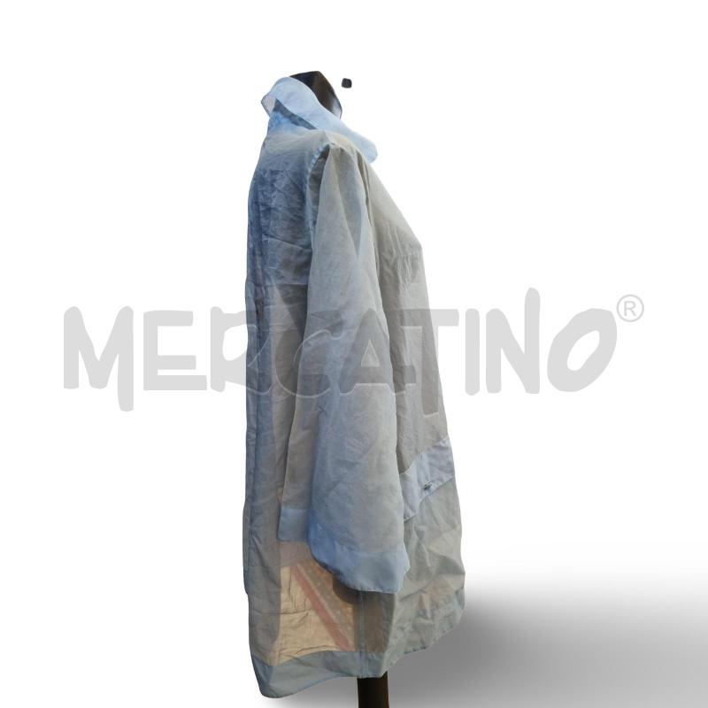 CAMICIA DONNA MONTANA  AZZURRA TRASPARENTE | Mercatino dell'Usato Osasco 3