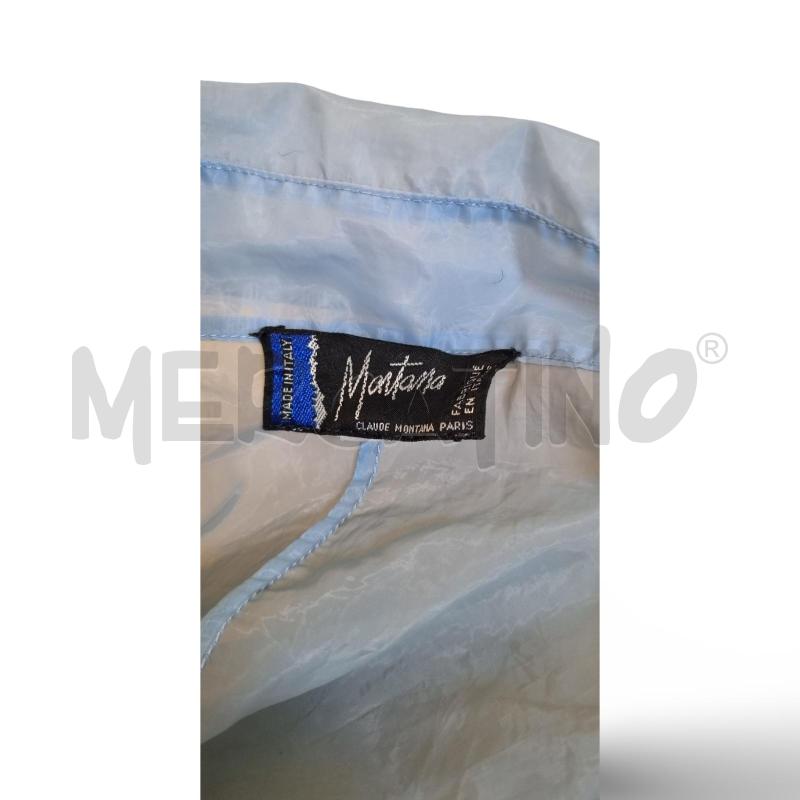 CAMICIA DONNA MONTANA  AZZURRA TRASPARENTE | Mercatino dell'Usato Osasco 4