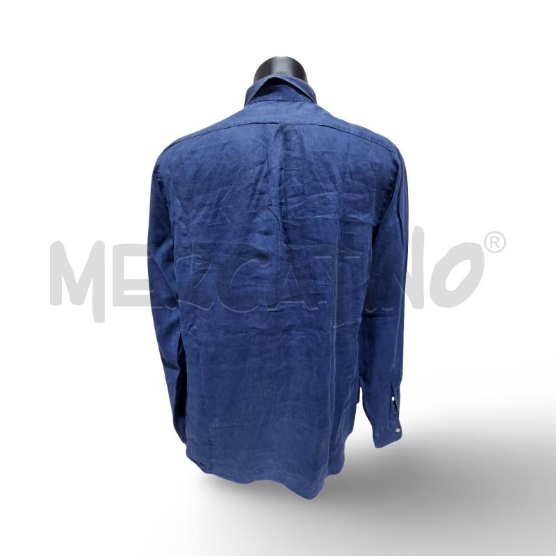 CAMICIA UOMO RALPH LAUREN MANICA LUNGA BLU | Mercatino dell'Usato Osasco 2