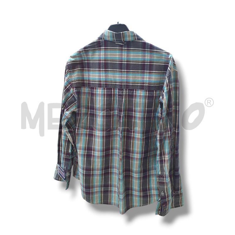 CAMICIA UOMO TIMBERLAND QUADRETTO   AZZURRO GRIGIO | Mercatino dell'Usato Osasco 2