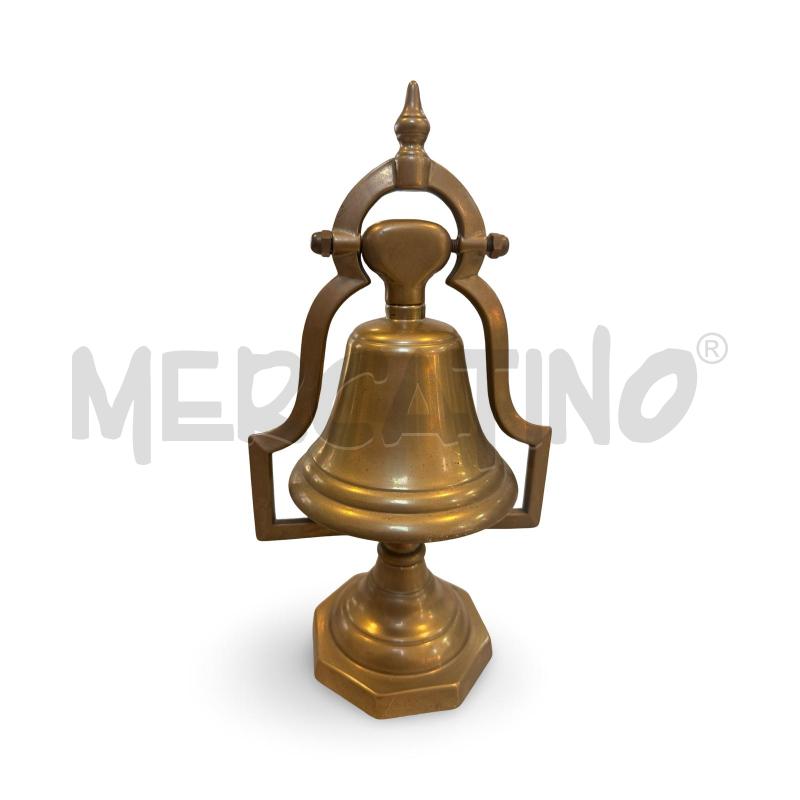 CAMPANELLA IN OTTONE H 28CM  | Mercatino dell'Usato Osasco 1