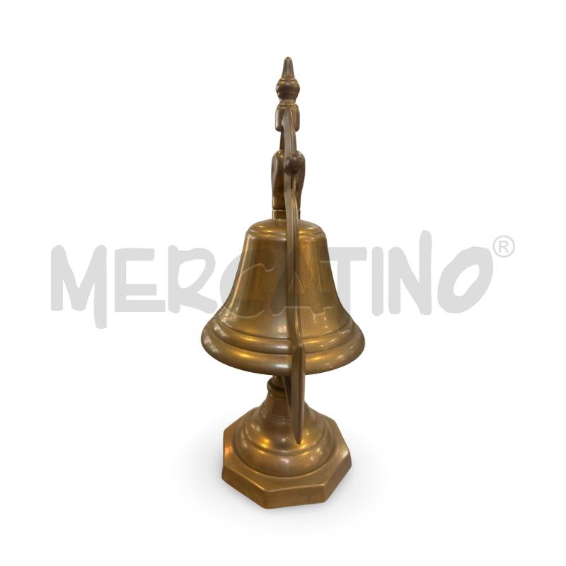 CAMPANELLA IN OTTONE H 28CM  | Mercatino dell'Usato Osasco 3