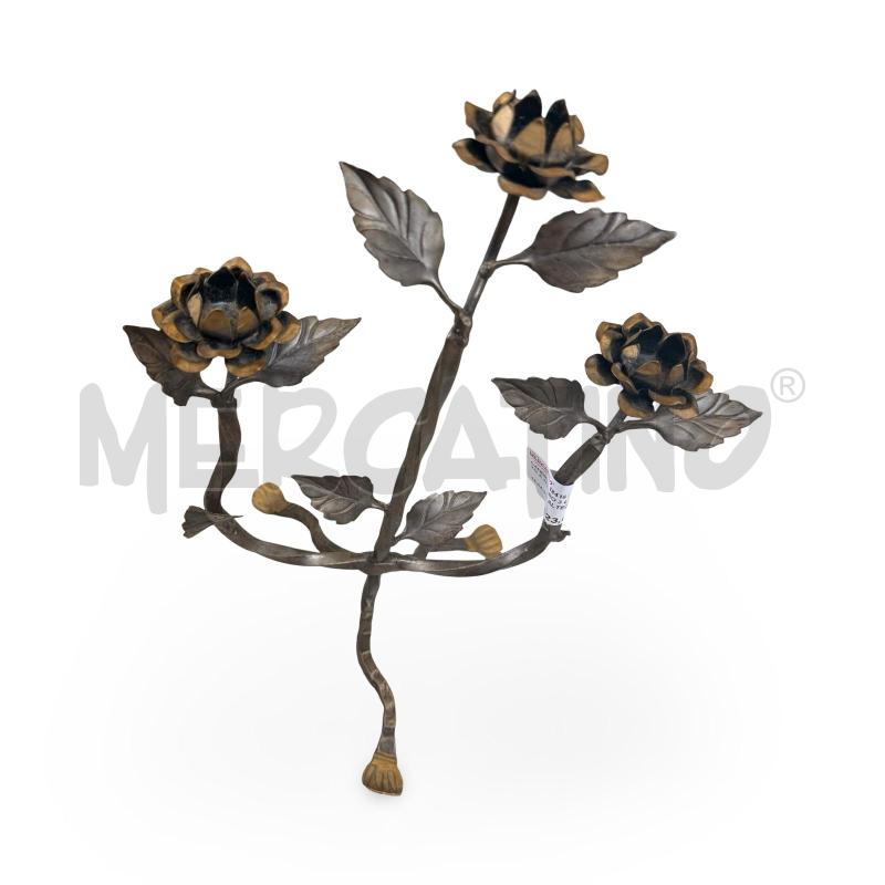 CANDELABRO 3 LUCI FATTO A MANO ALTEZZA 37 CM | Mercatino dell'Usato Osasco 2