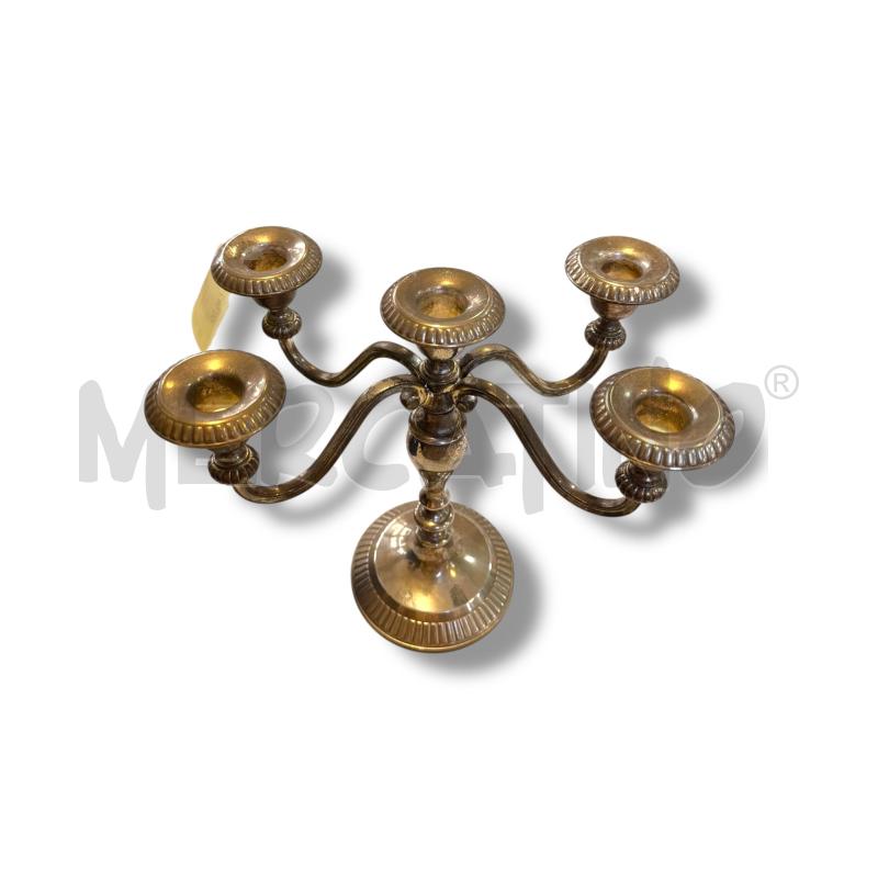 CANDELABRO A 5 CANDELE | Mercatino dell'Usato Osasco 3
