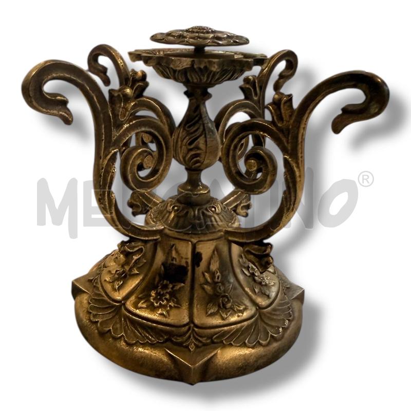 CANDELABRO METALLO F.B.A.I.  ART NOUVEAU | Mercatino dell'Usato Osasco 1
