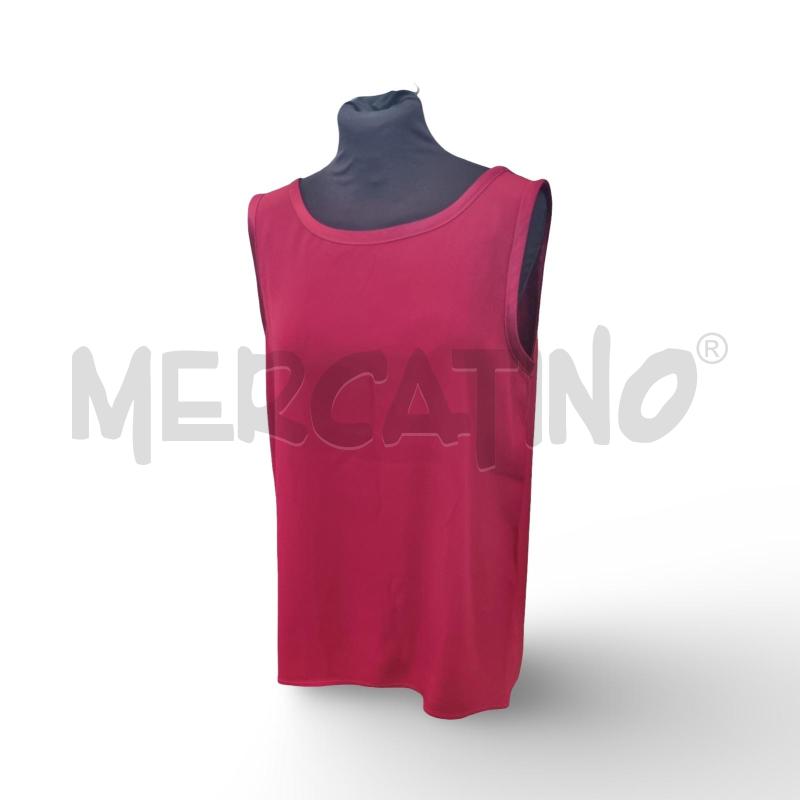 CANOTTA DONNA  YVES SAINT LAURENT ROSSA | Mercatino dell'Usato Osasco 1